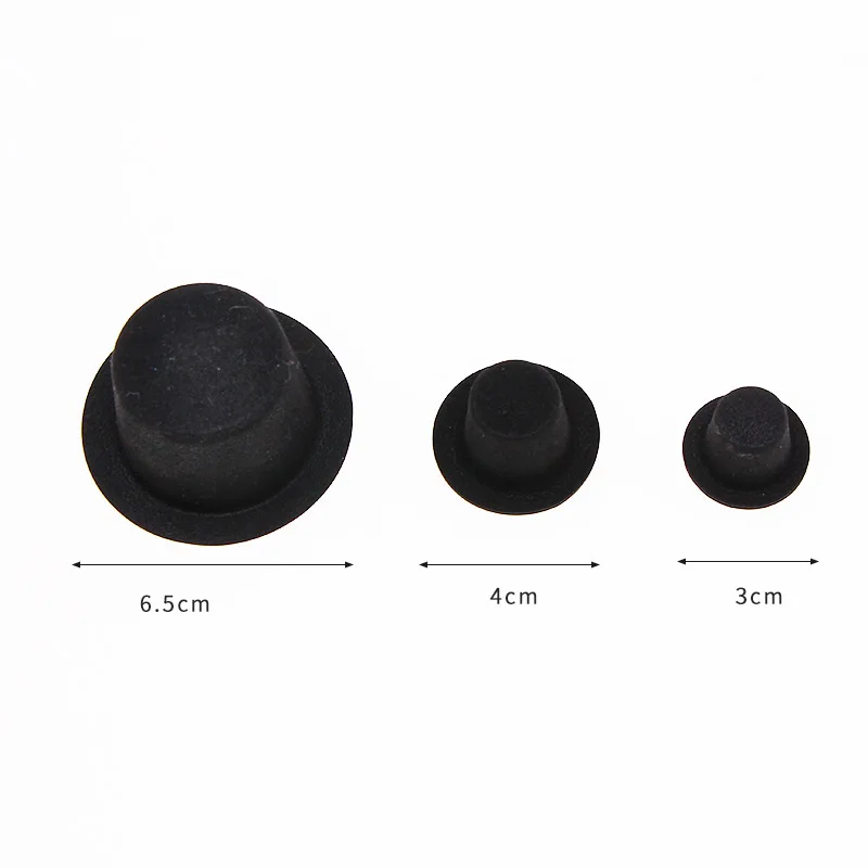 10 sztuk Mini czarny kapelusz klauna domek dla lalek boże narodzenie uciekają dekoracje Handmade DIY… 10 sztuk Mini czarny kapelusz klauna domek dla lalek boże narodzenie uciekają dekoracje Handmade DIY…