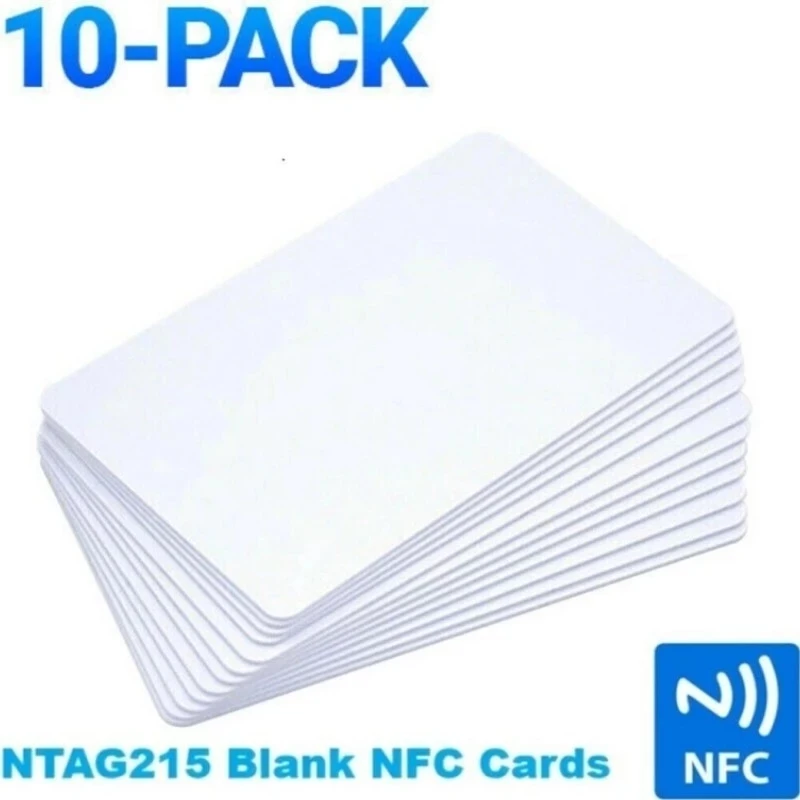 10 sztuk NTAG215 puste NFC produkcja gier kopia tagi pcv 13.56MHz TagMo RFID telefon osobiste skróty…