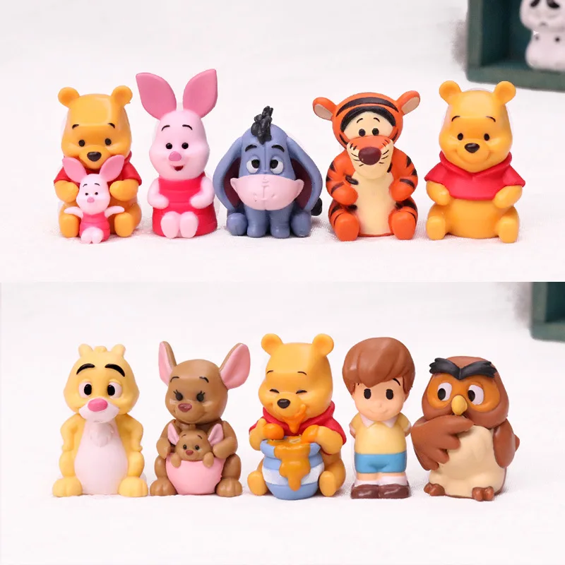 10 sztuk/zestaw Cartoon Kubuś Puchatek figurka zabawka Puchatek niedźwiedź tygrys kłapouchy prosiaczek figurka… 10 sztuk/zestaw Cartoon Kubuś Puchatek figurka zabawka Puchatek niedźwiedź tygrys kłapouchy prosiaczek figurka…