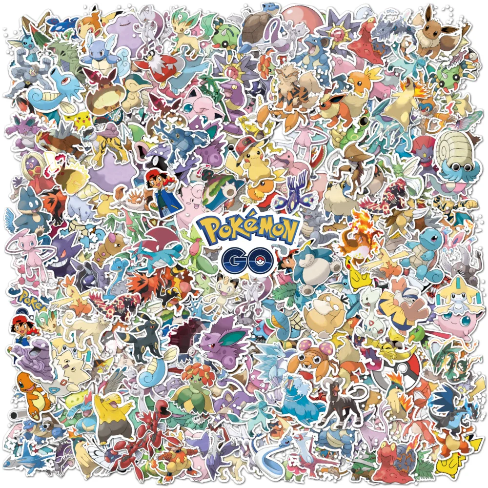 100/200 szt. Kawaii Pikachu Pokemon Naklejki na Laptopa Telefon Walizkę Deskorolkę Gitarę Śliczne Naklejki z… 100/200 szt. Kawaii Pikachu Pokemon Naklejki na Laptopa Telefon Walizkę Deskorolkę Gitarę Śliczne Naklejki z…