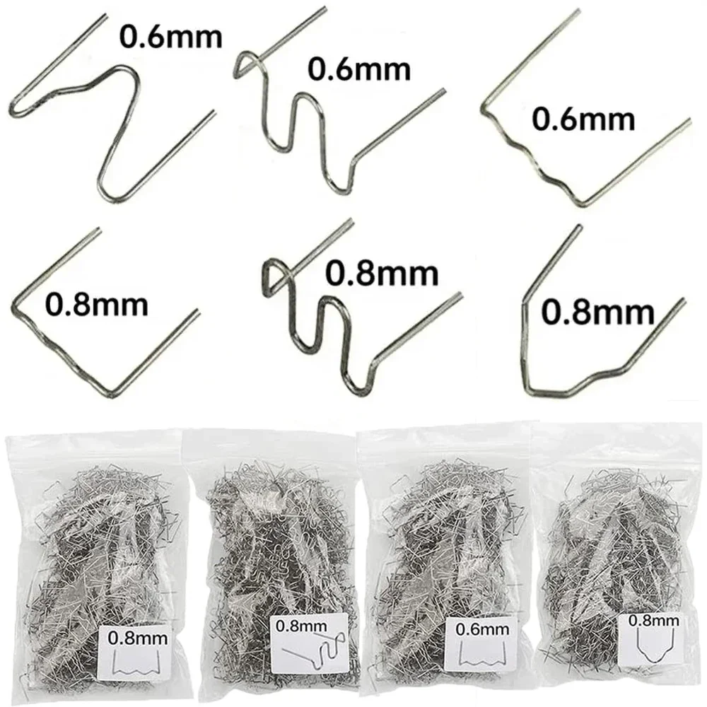 100-600Pcs Auto Plastic Repair Welding Nails Car Bumper Repair Welded Stud Precut Wave Nails Machine Welding… 100-600Pcs Auto Plastic Repair Welding Nails Car Bumper Repair Welded Stud Precut Wave Nails Machine Welding…