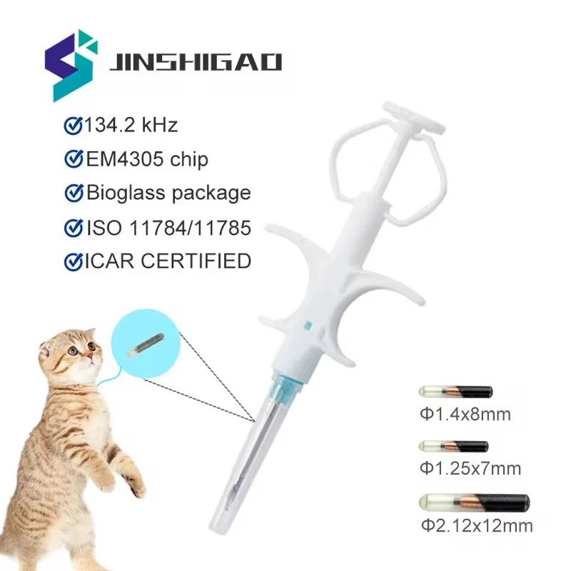 100 sztuk/paczka Pet EM4305 mikrochip 134.2KHz FDX-B układ identyfikacyjny zwierzęcy zwierząt mikrochip… 100 sztuk/paczka Pet EM4305 mikrochip 134.2KHz FDX-B układ identyfikacyjny zwierzęcy zwierząt mikrochip…