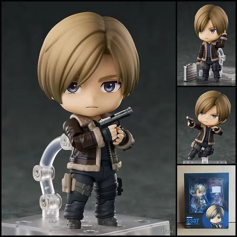 10cm Resident Evil Remake # 2337 Leon S. Kennedy Figurki Akcji W Wersji Q Anime Model Pvc Ruchome Figurki…