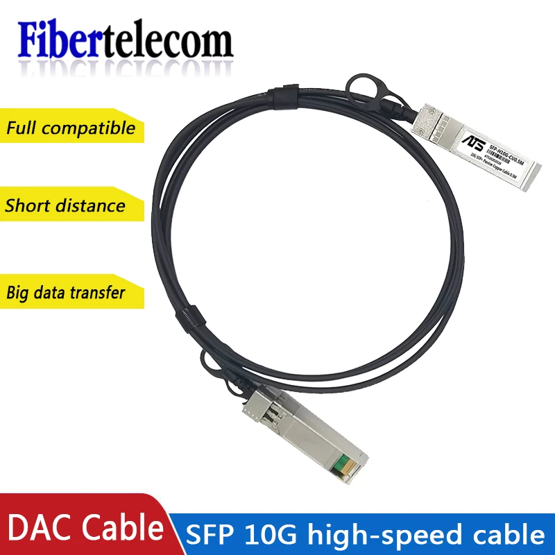 10G SFP+ Bezpośrednie podłączenie pasywnych kabli miedzianych Kabel DAC Bezpośrednie podłączenie pasywnego…