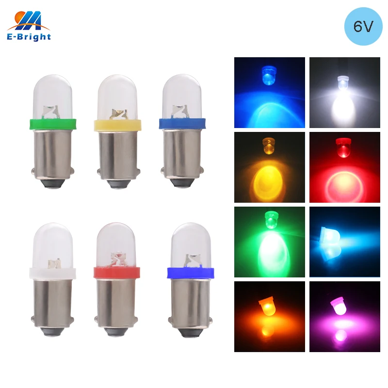 10szt 6V 6.3V AC DC Niepolarność BA9S T4W T11 Żarówka LED 53 57 1895 1891 64111 do Pinball Machine Orange Ice… 10szt 6V 6.3V AC DC Niepolarność BA9S T4W T11 Żarówka LED 53 57 1895 1891 64111 do Pinball Machine Orange Ice…