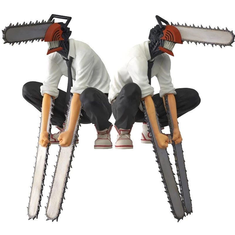 14cm piła łańcuchowa mężczyzna figurka Anime moc/figurka Denji figurka PVC piła łańcuchowa mężczyzna korek do…