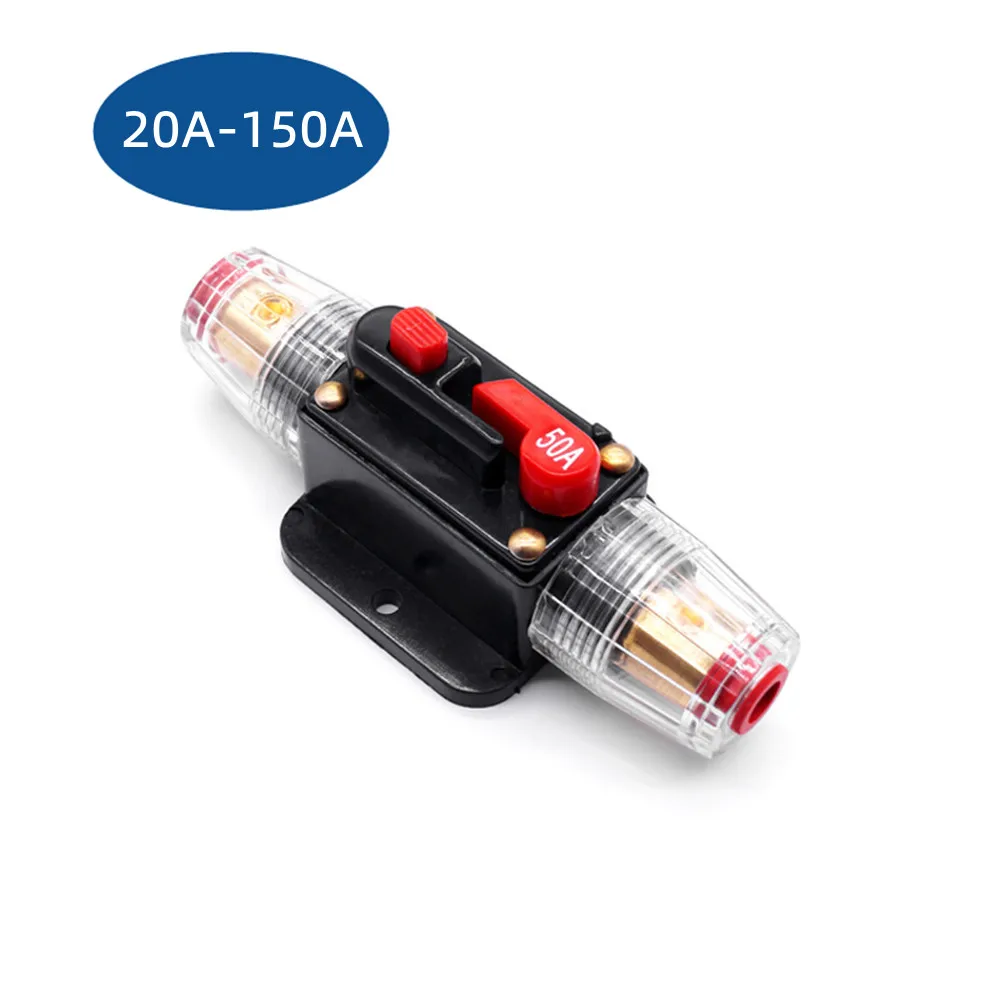150A 100A 80A 60A 50A 40A 30A 12V / 24V / 48V DC resetowalny wyłącznik automatyczny resetowalny łącznik…