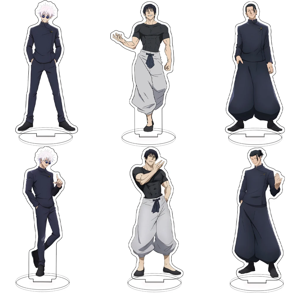 15cm Jujutsu Kaisen akrylowy średni stojak Itadori Yuji Satoru Gojo rysunek ozdoby Homo kreatywne chłopcy… 15cm Jujutsu Kaisen akrylowy średni stojak Itadori Yuji Satoru Gojo rysunek ozdoby Homo kreatywne chłopcy…