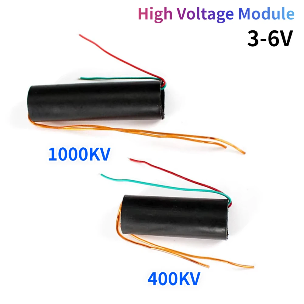 1PC Generator wysokiego napięcia Moduł wysokiego napięcia 3-6V 400KV 1000KV Przetwornica napięcia…