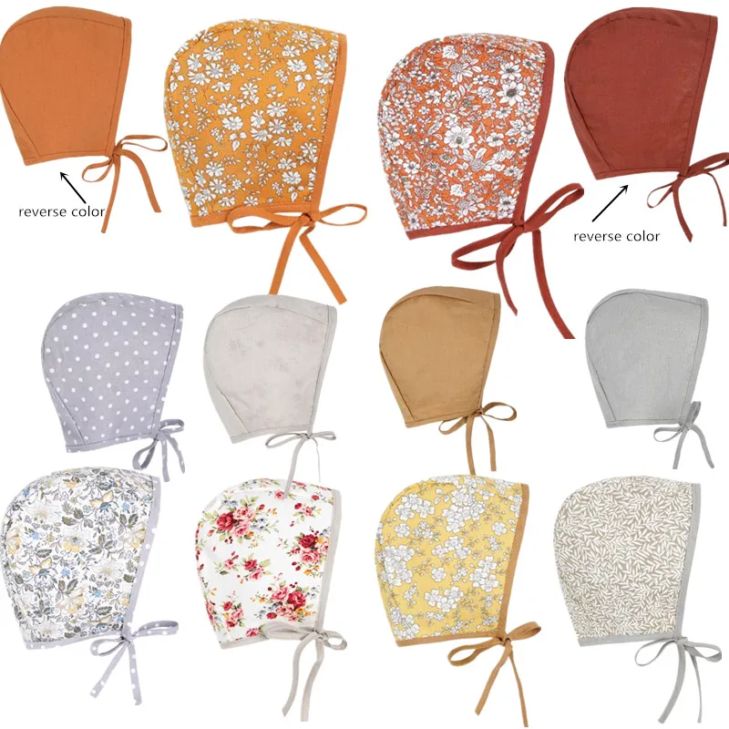 1pc noworodków dwustronnie kwiatowy wzór w stylu Vintage kapelusz bawełniana pościel Beanie niemowlę rekwizyty… 1pc noworodków dwustronnie kwiatowy wzór w stylu Vintage kapelusz bawełniana pościel Beanie niemowlę rekwizyty…