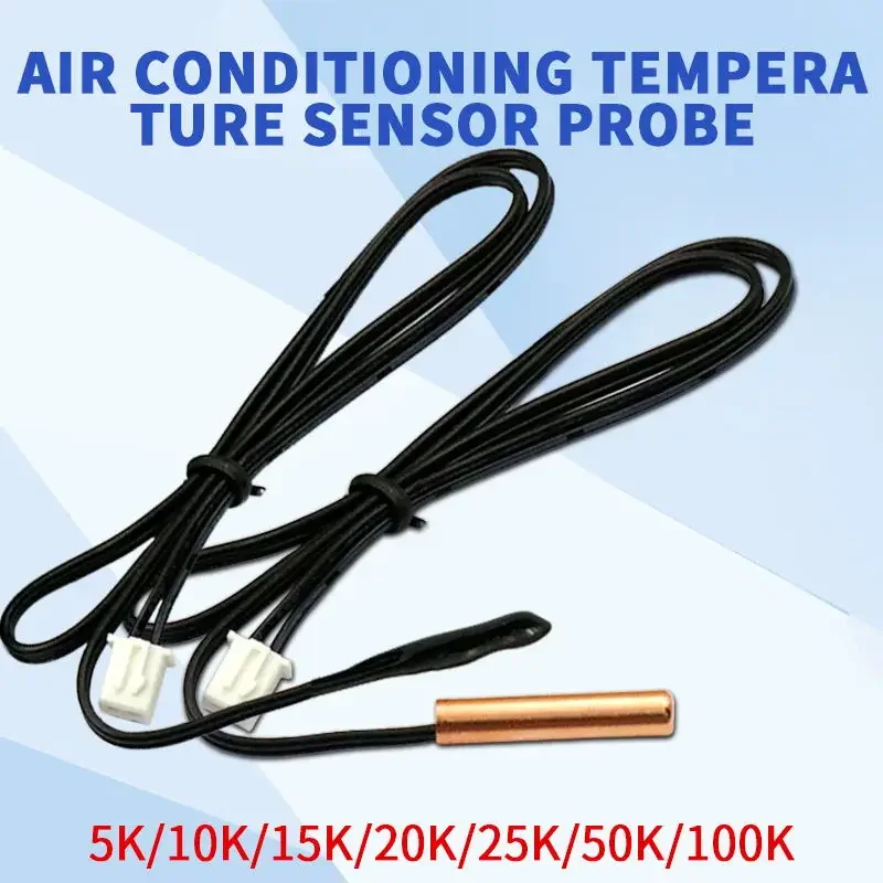 1szt 40cm Czujnik temperatury klimatyzacji 5K 10K 15K 20K 50K 100K Czujnik rurki klimatyzatora Gumowa głowica… 1szt 40cm Czujnik temperatury klimatyzacji 5K 10K 15K 20K 50K 100K Czujnik rurki klimatyzatora Gumowa głowica…