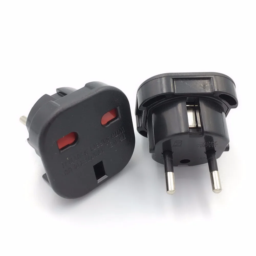 1szt Adapter gniazda z Wielkiej Brytanii do UE 220V Euro Travel Plug Converter AC Wall Charger Power Adapter…