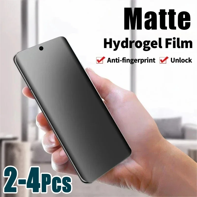 2-4szt Matowa matowa silikonowa miękka folia hydrożelowa do Google Pixel 9 Pro XL Screen Protector Google 8…