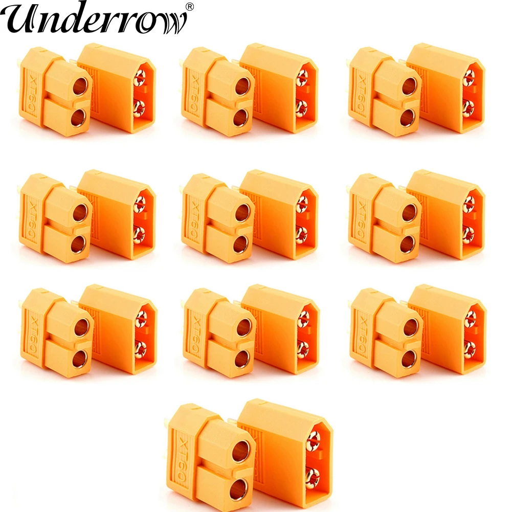 2/5/10Pair XT60 XT-60 Male Female XT30 XT90 Bullet Connectors Plugs T Plug For RC Lipo Battery Rc Drone… 2/5/10Pair XT60 XT-60 Male Female XT30 XT90 Bullet Connectors Plugs T Plug For RC Lipo Battery Rc Drone…