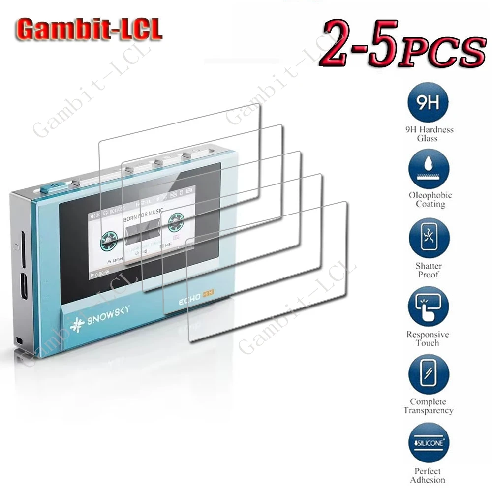 2-5 SZTUK Szkło Hartowane 9H HD Do SnowSky/FiiO Echo Mini NA FiiO EchoMini Folia Ochronna Na Ekran 2-5 SZTUK Szkło Hartowane 9H HD Do SnowSky/FiiO Echo Mini NA FiiO EchoMini Folia Ochronna Na Ekran