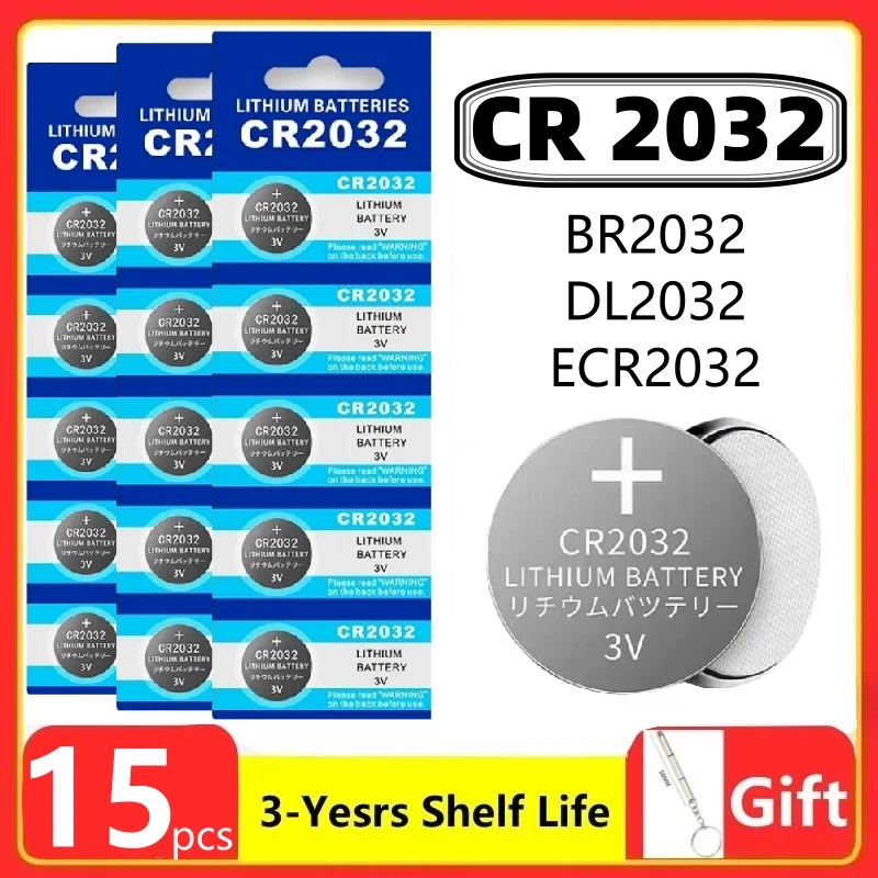 2-60 sztuk CR2032 CR 2032 bateria guzikowa 3V bateria litowa do zegarka zabawka kalkulator zdalnie sterowanym…