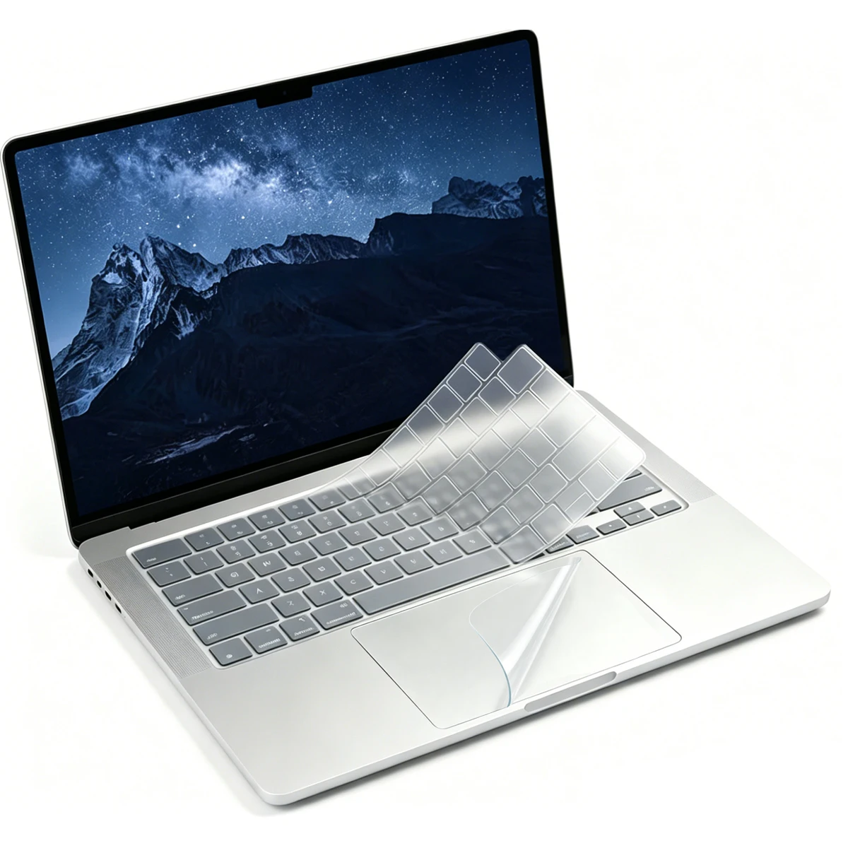 2-pak ultracienkich osłon klawiatury z TPU + ochraniaczy trackpada do MacBook Air 13,6 cala (2026-2022) z… 2-pak ultracienkich osłon klawiatury z TPU + ochraniaczy trackpada do MacBook Air 13,6 cala (2026-2022) z…