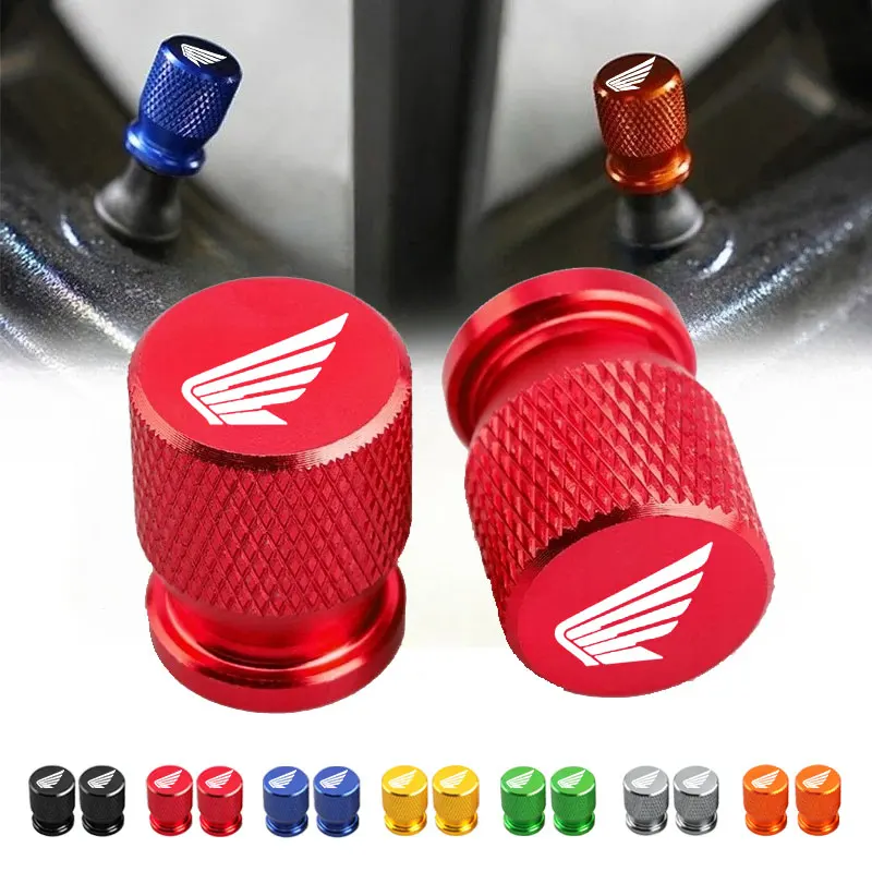 2 SZT. Aluminiowe Nakładki na Wentyle Kół Motocyklowych do HONDA Hornet NT1100 CBR CB Shadow PCX VFR XADV… 2 SZT. Aluminiowe Nakładki na Wentyle Kół Motocyklowych do HONDA Hornet NT1100 CBR CB Shadow PCX VFR XADV…