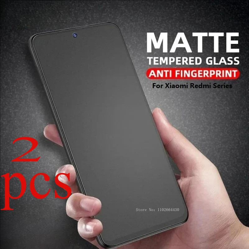 2 szt. Matowe Szkło Hartowane do Xiaomi Redmi Turbo 4 Pro Szkło Ochronne na Ekran do Redmi Note 14 13 Pro do…