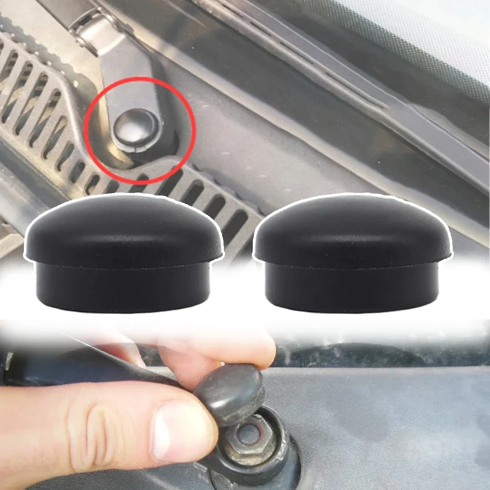 2 szt. przednia wycieraczka samochodowa nakrętka śruba pokrywa wahacza do VW Golf MK4 5 6 7 Skoda FabiaMk1 6Y…