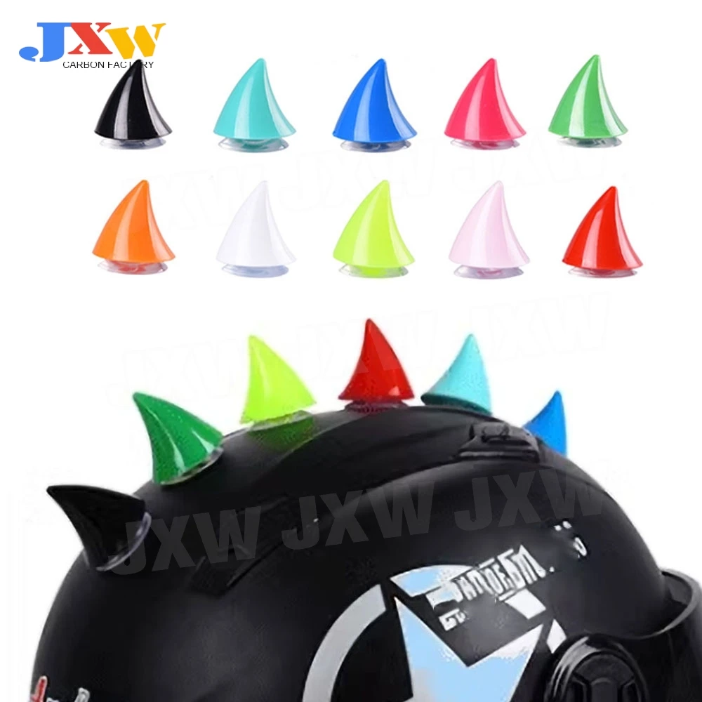 2 szt. Samochodowy kask motocyklowy diabelski róg Motocross dekoracja nakrycia głowy Sucker akcesoria… 2 szt. Samochodowy kask motocyklowy diabelski róg Motocross dekoracja nakrycia głowy Sucker akcesoria…