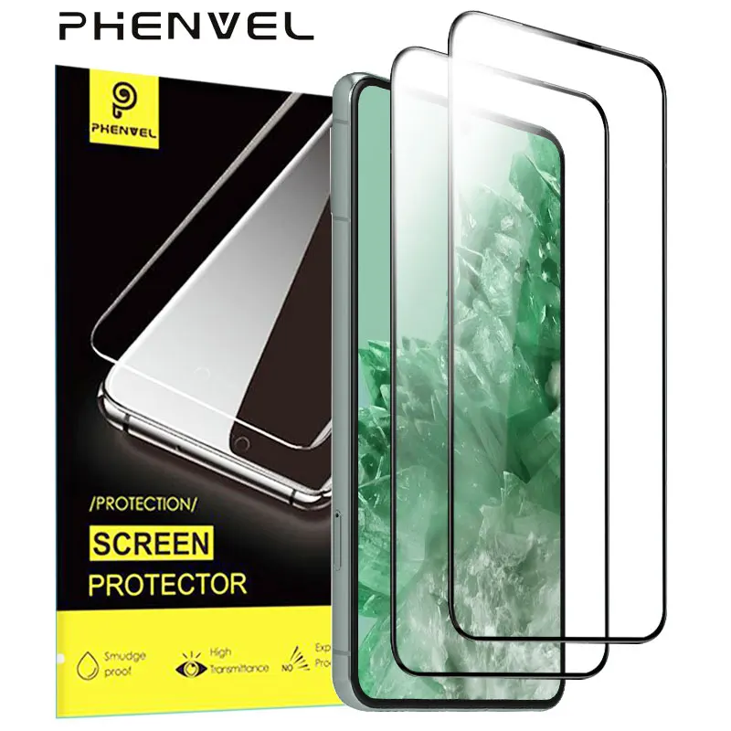 2 szt. szkło ochronne do Google Pixel 9 Pro XL 8 8A 7A 5 6 6A 7 5a 4A 9 8 PRO 9A folia ochronna ze szkła…