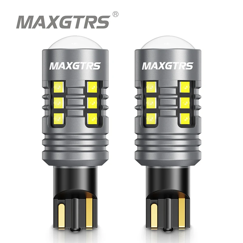 2 szt. Żarówki LED W16W T15 Canbus Bez Błędów, Światło Cofania LED T16 921 912 W16W, Żarówki LED do Samochodu…