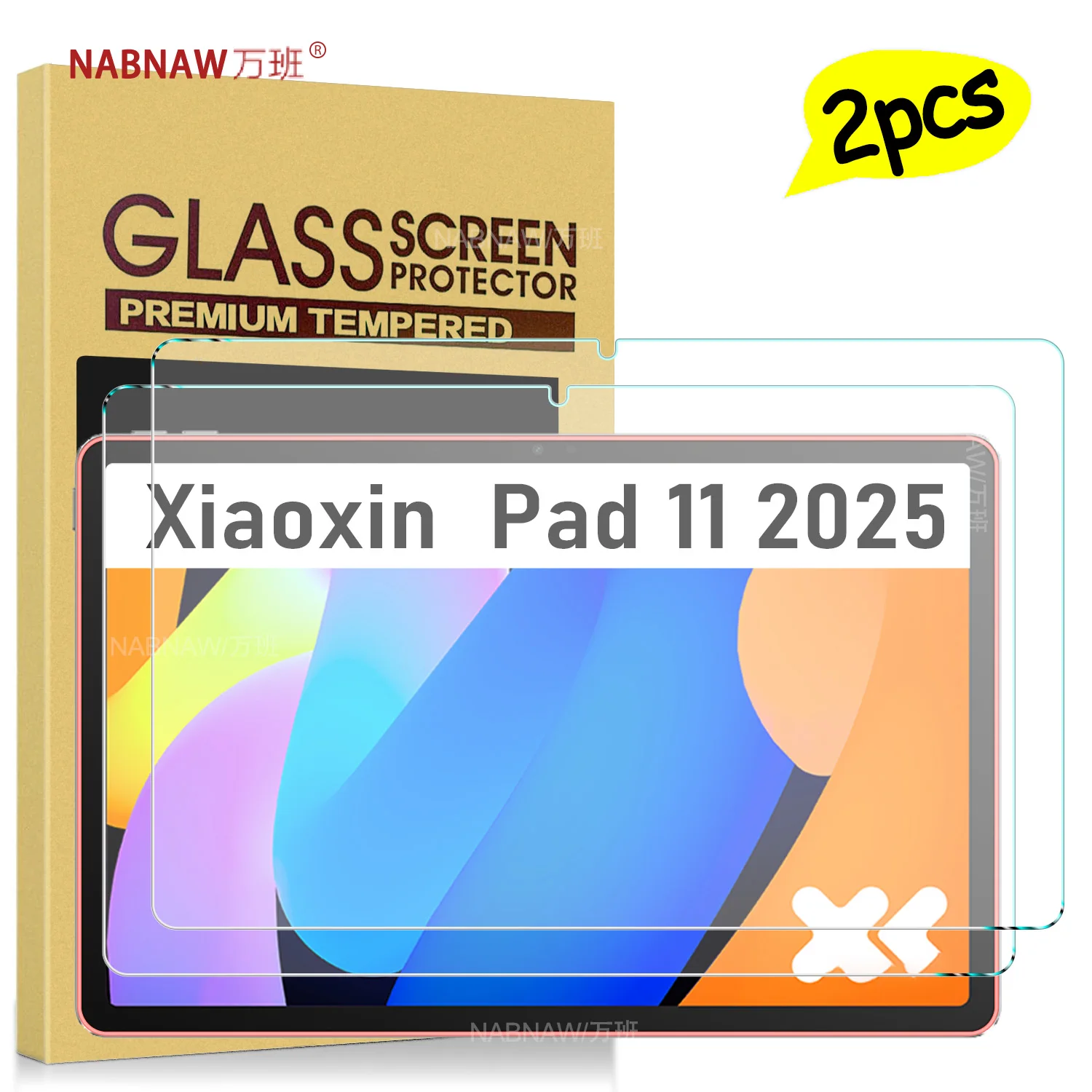 2 sztuki odpornej na zarysowania folii ze szkła hartowanego do Lenovo Xiaoxin Pad 2025 11-calowy 5G AI Full HD… 2 sztuki odpornej na zarysowania folii ze szkła hartowanego do Lenovo Xiaoxin Pad 2025 11-calowy 5G AI Full HD…