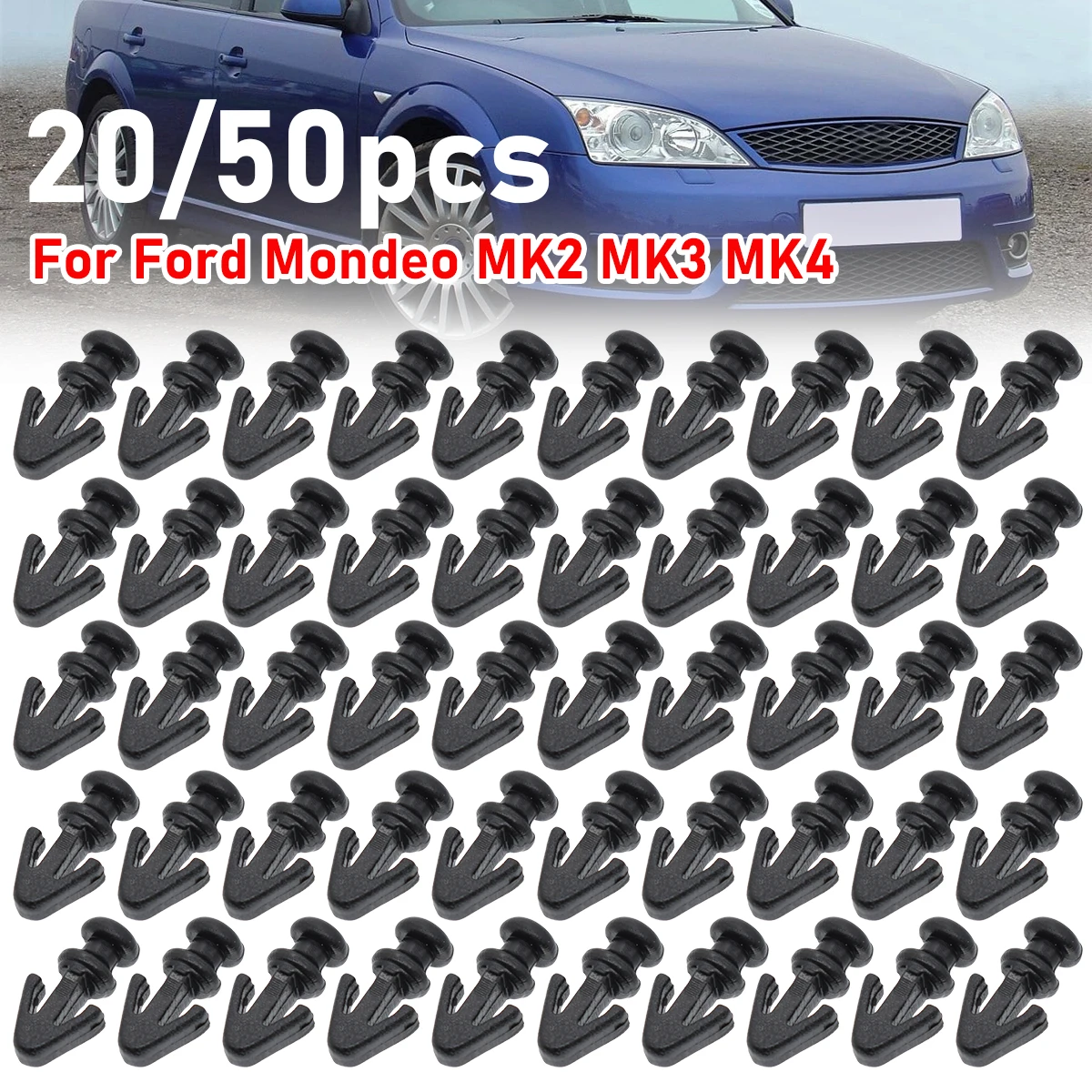 20/50szt Do Ford Mondeo MK2 MK3 MK4 Dolna uszczelka gumowa drzwi Uszczelka gumowa Uszczelka klipsów progowych… 20/50szt Do Ford Mondeo MK2 MK3 MK4 Dolna uszczelka gumowa drzwi Uszczelka gumowa Uszczelka klipsów progowych…