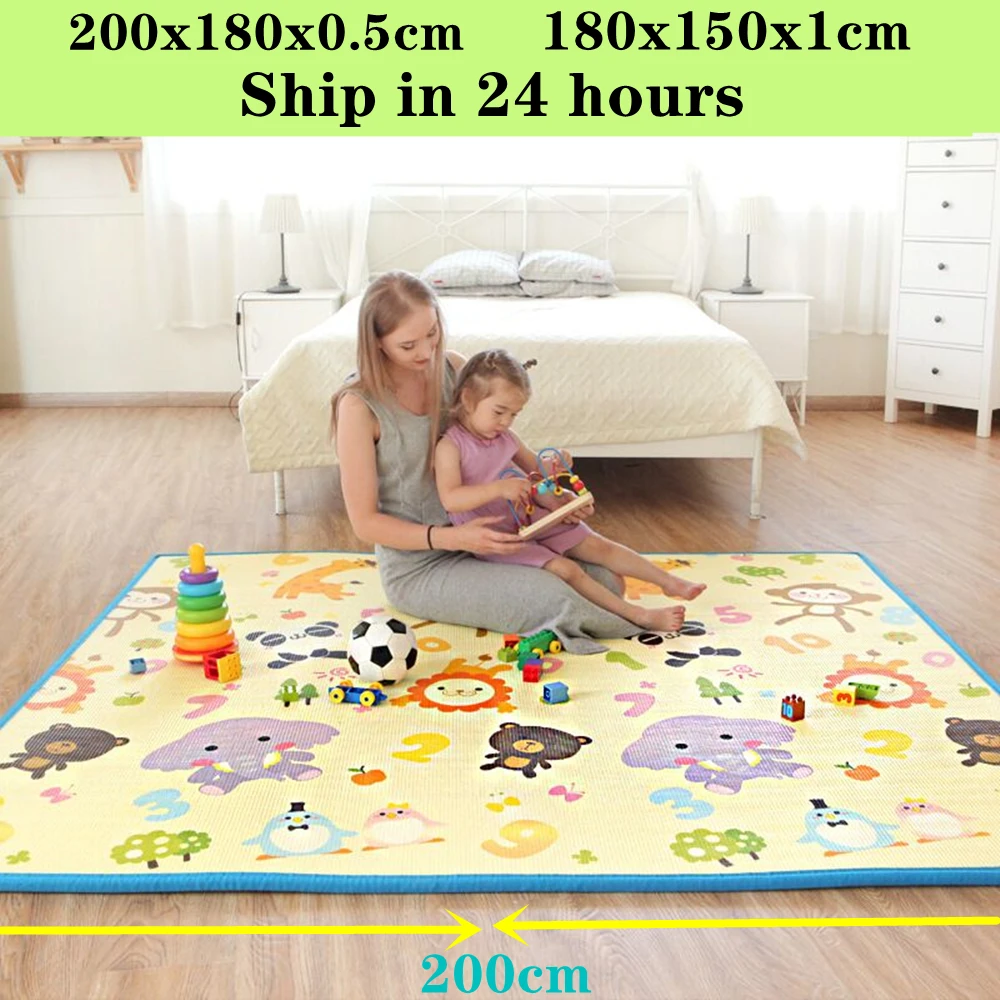 2023 nowa zagęszczona 1cm/0.5cm dla dzieci pełzająca mata dywanowa składana z mata do zabawy mata do zabawy do… 2023 nowa zagęszczona 1cm/0.5cm dla dzieci pełzająca mata dywanowa składana z mata do zabawy mata do zabawy do…