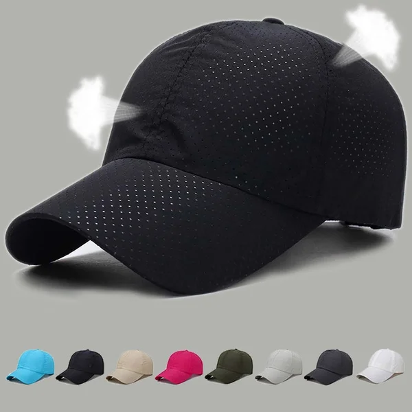 2023 nowe letnie mężczyźni kobiety Snapback szybkoschnąca siateczkowa czapka z daszkiem czapka…