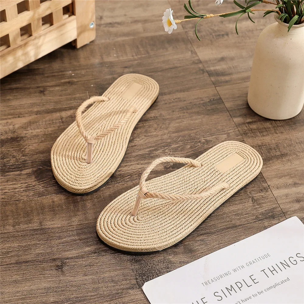 2025 nowe klapki japonki damskie kapcie damskie buty kryty odkryty kobiece Flip-flop plaża płaskie slajdy moda…