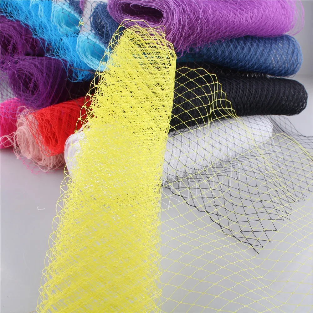 25cm * 1 jard ślubna siatka millinery rosyjska klatka dla ptaków welon DIY kapelusz z fascynatorem przycinanie… 25cm * 1 jard ślubna siatka millinery rosyjska klatka dla ptaków welon DIY kapelusz z fascynatorem przycinanie…
