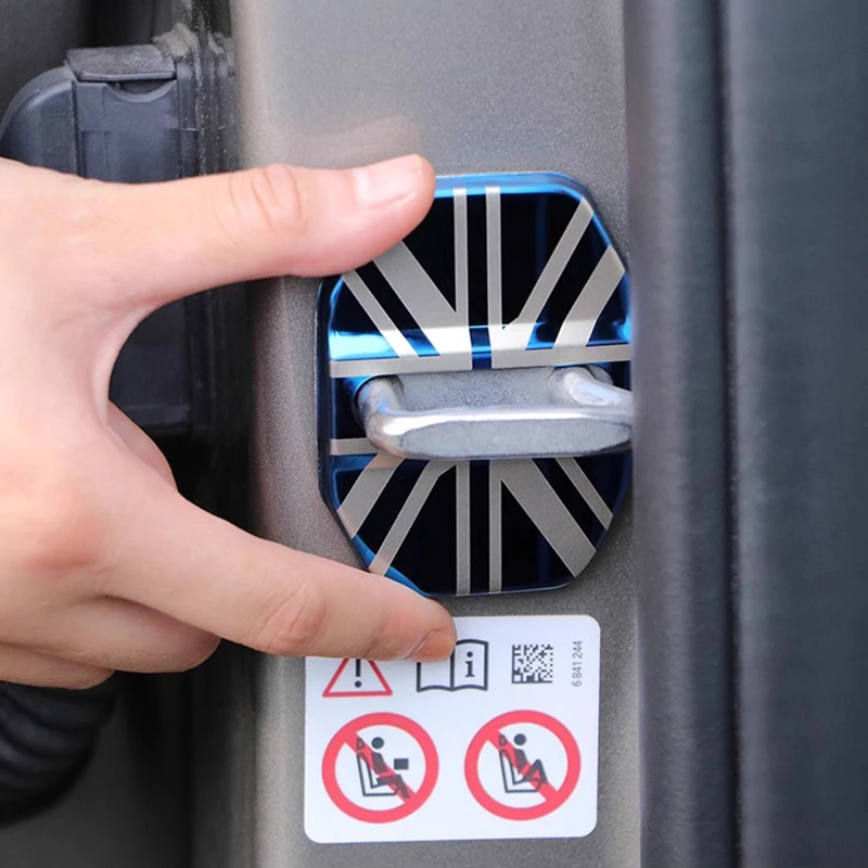 2szt Osłona zamka samochodowego ze stali nierdzewnej Akcesoria wewnętrzne do Mini Cooper Countryman Clubman… 2szt Osłona zamka samochodowego ze stali nierdzewnej Akcesoria wewnętrzne do Mini Cooper Countryman Clubman…