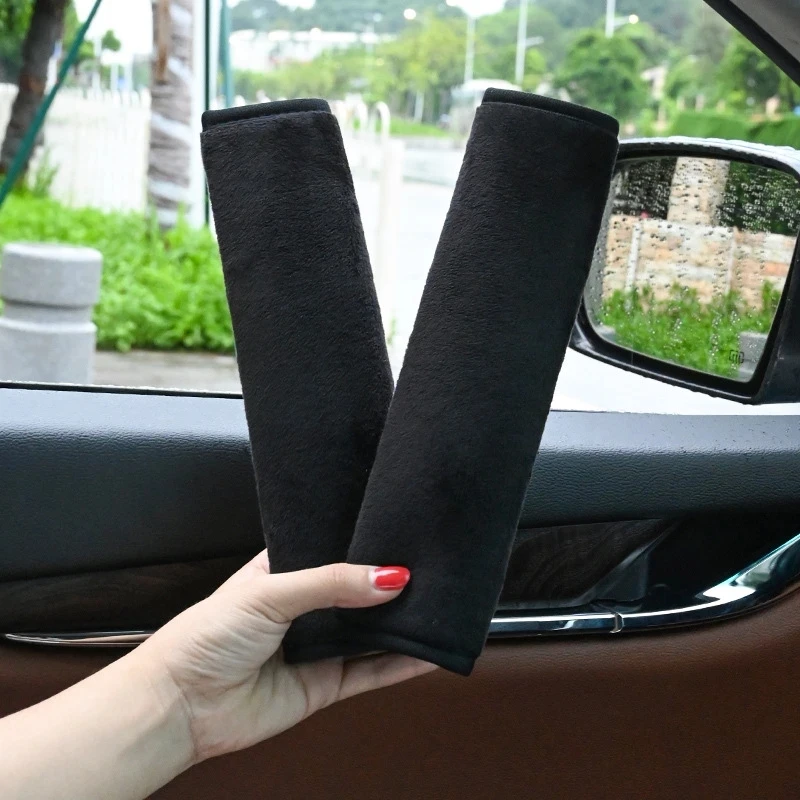 2szt Pokrowce na pasy bezpieczeństwa Akcesoria samochodowe Accesorios Coche Samochodowa podkładka na ramię Pas…