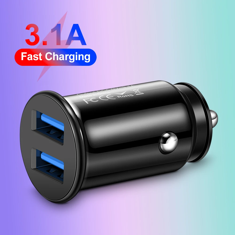 3.1A Mini 2-portowa ładowarka samochodowa USB Szybkie ładowanie typu C PD Automatyczne ładowarki Adapter do… 3.1A Mini 2-portowa ładowarka samochodowa USB Szybkie ładowanie typu C PD Automatyczne ładowarki Adapter do…