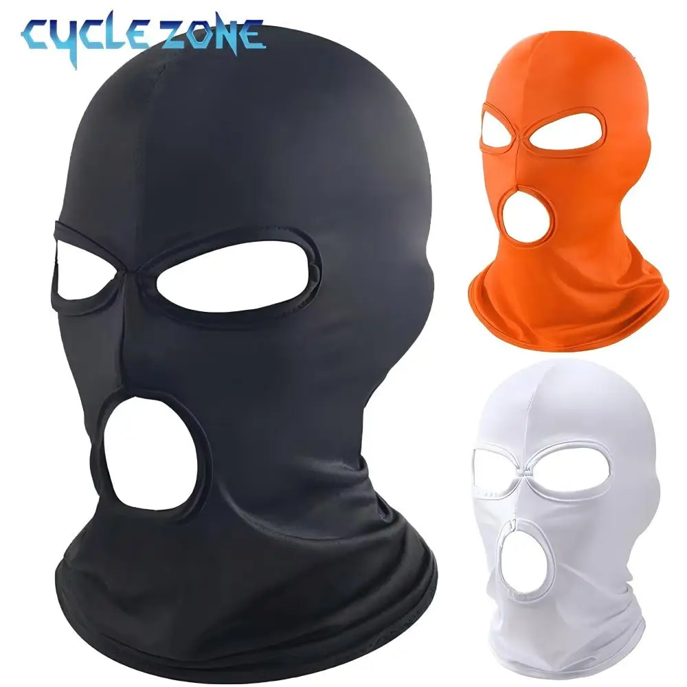 3-otworowa maska na całą twarz Unisex Elastyczna oddychająca maska Czapka Szybkoschnąca Kominiarka MTB… 3-otworowa maska na całą twarz Unisex Elastyczna oddychająca maska Czapka Szybkoschnąca Kominiarka MTB…