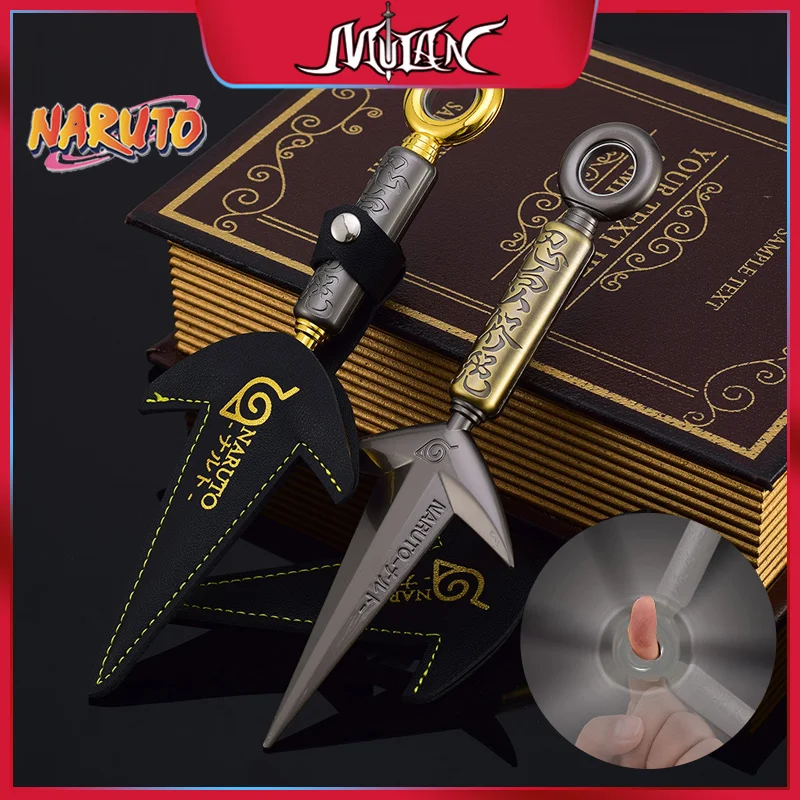 3 style Namikaze Minato broń 23cm/9.84 cala obrotowa sztuka latającego boga grzmotu Kunai metalowy model… 3 style Namikaze Minato broń 23cm/9.84 cala obrotowa sztuka latającego boga grzmotu Kunai metalowy model…