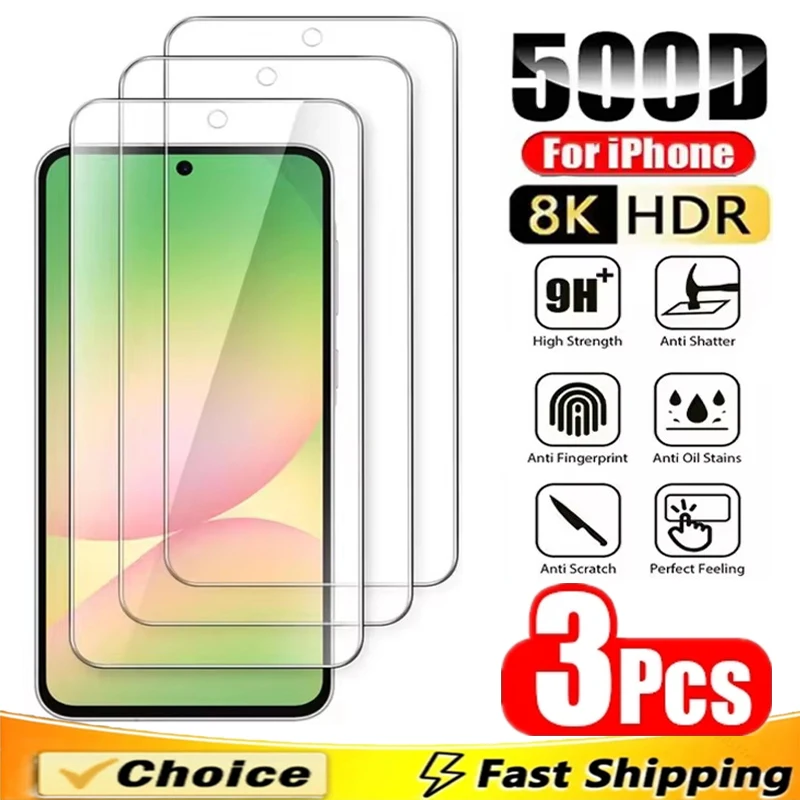 3 szt. Szkła Hartowanego na Ekran do Samsung A56 A55 A36 A35 A54 A53 A52 A34 A33 A16 A13 A14 A15 A52S A32 A26…