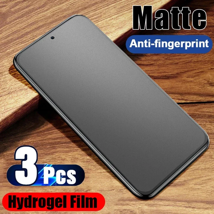 3 SZTUK Matowa folia hydrożelowa dla Xiaomi POCO X6 Pro 5G M6 Pro 4G C65 Miękka osłona ekranu dla Xiaomi Redmi…