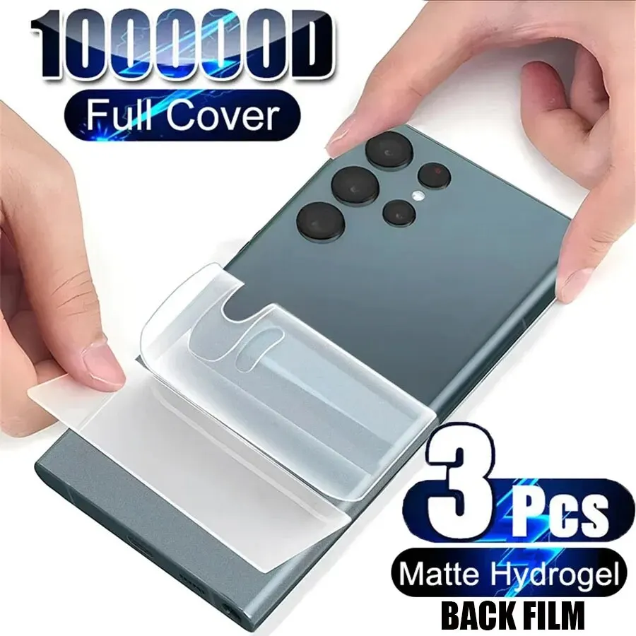 3 SZTUK Tylna matowa folia hydrożelowa do Samsung S24 S23 S22 S21 S20 Ultra FE S10 S9 Plus Ochrona ekranu do… 3 SZTUK Tylna matowa folia hydrożelowa do Samsung S24 S23 S22 S21 S20 Ultra FE S10 S9 Plus Ochrona ekranu do…