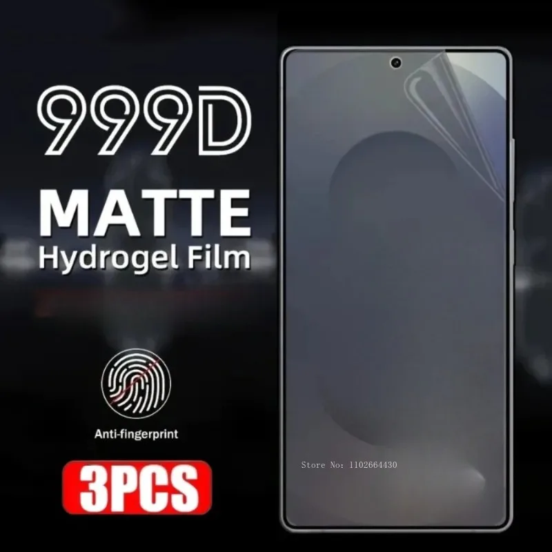 3 SZTUKI Matowej Folii Hydrożelowej do Samsung Galaxy Z Fold 3 4 5 Miękkie Ochraniacze Ekranu do Samsung…