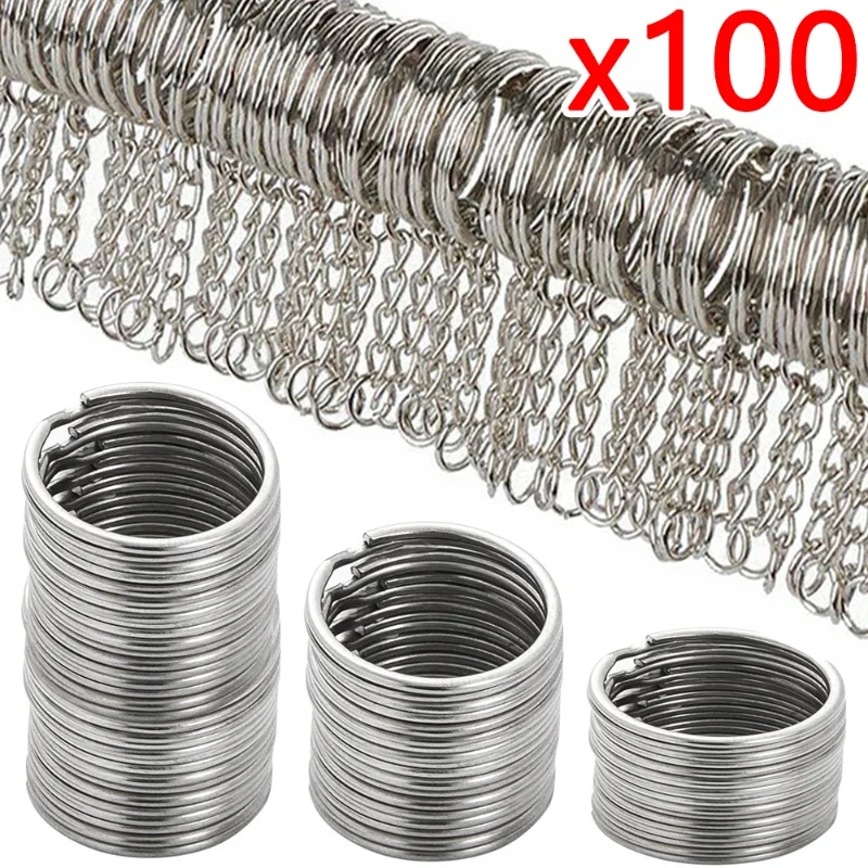 30mm/25mm/20mm Metalowe breloki do kluczy Zestawy breloków do kluczy Breloki antykorozyjne Breloki do kluczy…