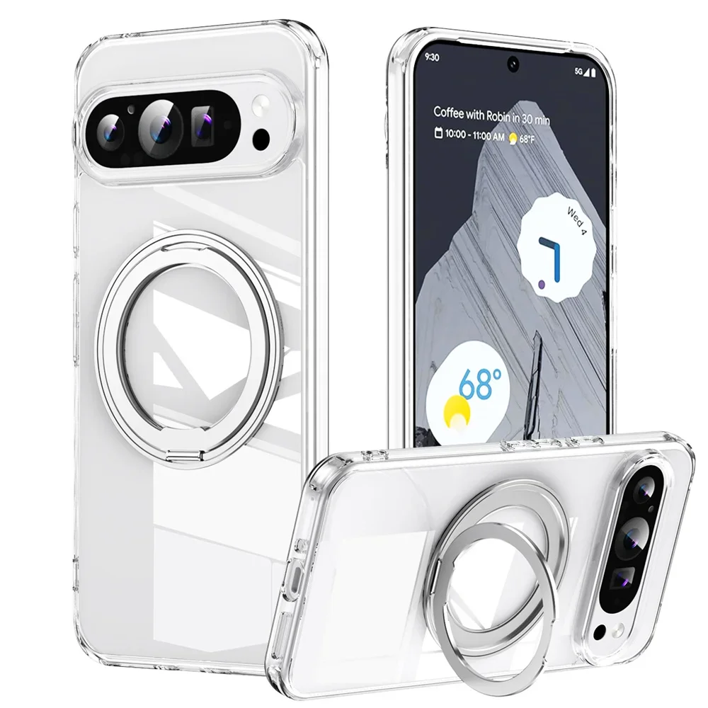 360 ° Obrotowy stojak magnetyczny etui na telefon Google Pixel 10 9 8A 8 Pro XL Luksusowy metalowy składany… 360 ° Obrotowy stojak magnetyczny etui na telefon Google Pixel 10 9 8A 8 Pro XL Luksusowy metalowy składany…