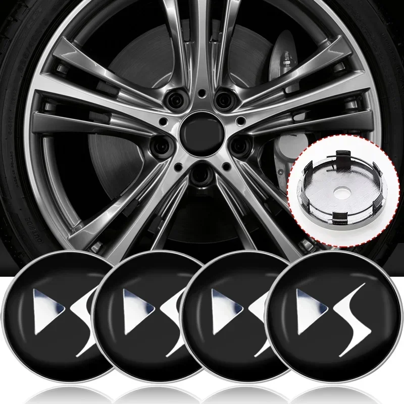 4 szt. 60mm Nakładki na piasty kół samochodowych, emblematy, naklejki na felgi do DS DS4S DS5 5LS DS3 DS4 DS6… 4 szt. 60mm Nakładki na piasty kół samochodowych, emblematy, naklejki na felgi do DS DS4S DS5 5LS DS3 DS4 DS6…