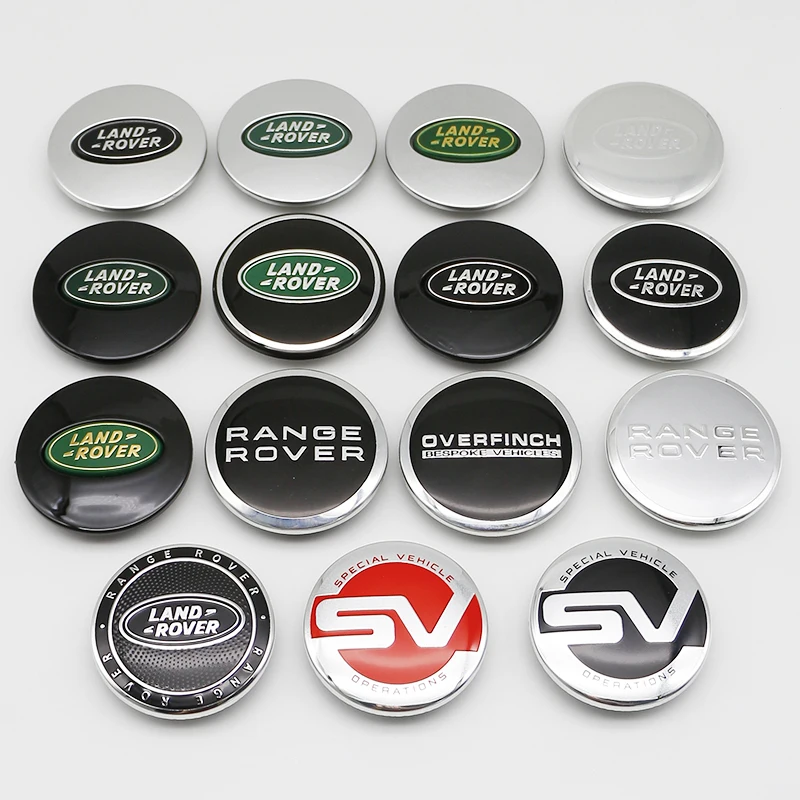 4 szt. 62mm Premium ABS Kołpaki Dekielki Piasty Koła Emblematy Znaczki do Range Rover L322 L405 Evoque…