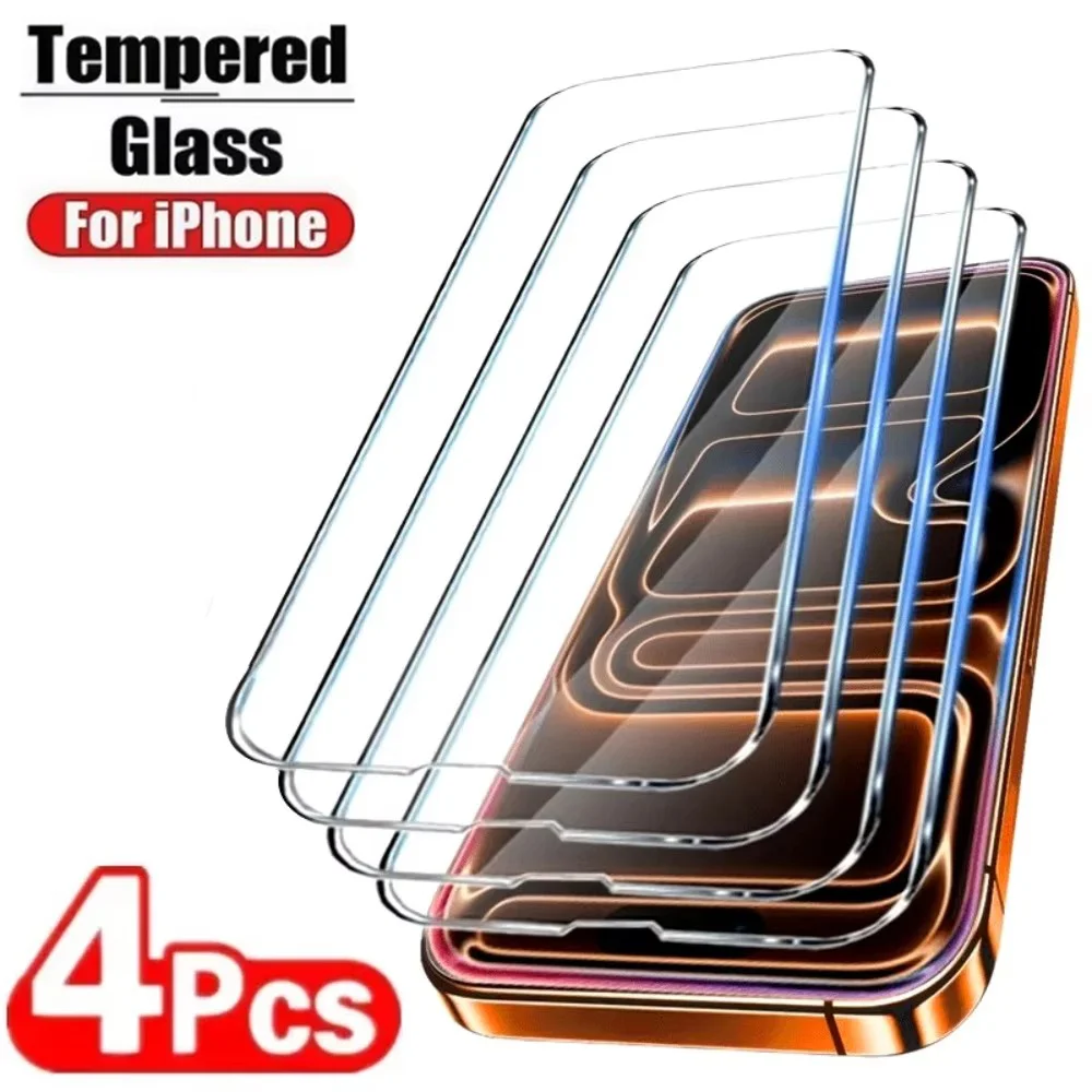 4 szt. Szkła Hartowanego do iPhone 17 16 15 14 13 12 11 Pro Max X XR, folia ochronna na ekran do iPhone 12… 4 szt. Szkła Hartowanego do iPhone 17 16 15 14 13 12 11 Pro Max X XR, folia ochronna na ekran do iPhone 12…