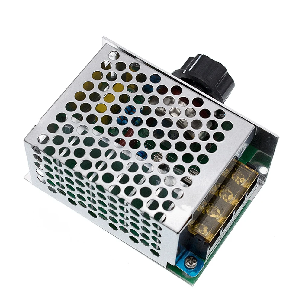 4000W 220V AC SCR BTA41-600 Regulator napięcia Ściemniacz Regulator prędkości silnika elektrycznego