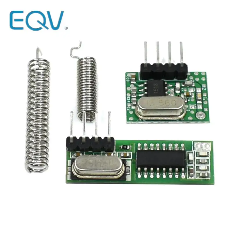 433 Mhz Superheterodynowy odbiornik RF i moduł nadajnika 433 Mhz Piloty zdalnego sterowania dla Arduino uno… 433 Mhz Superheterodynowy odbiornik RF i moduł nadajnika 433 Mhz Piloty zdalnego sterowania dla Arduino uno…