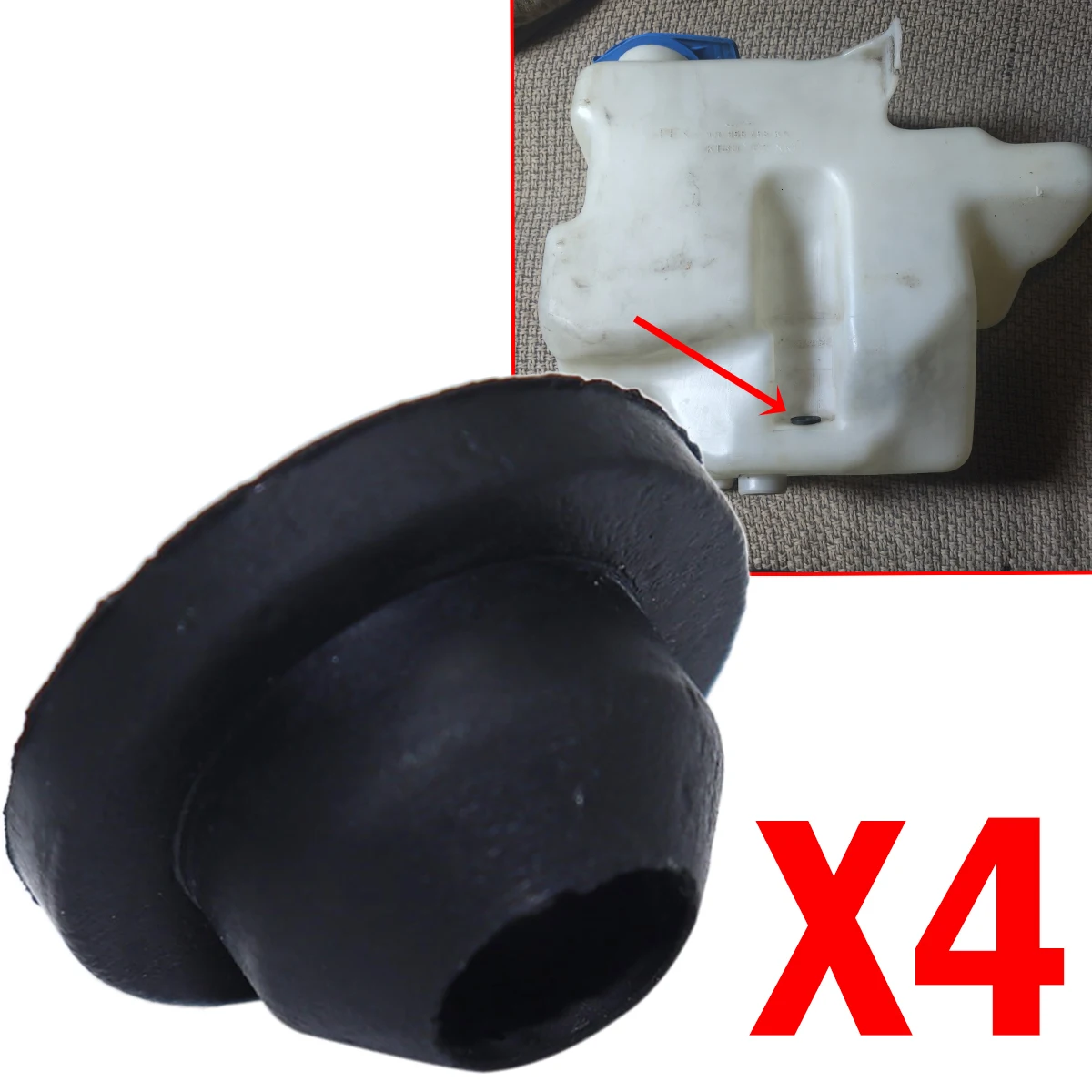 4X Gumowa przelotka do Audi A3 S3 A4 S4 A6 A5 Q3 Q5 A7 VW Golf Passat Jetta MK 4 5 6 Polo Beetle Bora… 4X Gumowa przelotka do Audi A3 S3 A4 S4 A6 A5 Q3 Q5 A7 VW Golf Passat Jetta MK 4 5 6 Polo Beetle Bora…